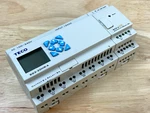 Teco SG2-20HR-A Programmable Controller Plc V3.8, W/ SG2-8ER-A I/o Module. Fixed Price $250.00.