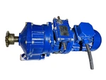 Motovario 20:1 Gear Reducer Vh 002/A42 1/3 Hp Motor T63C4 W/speed Variator. Fixed Price $625.00.