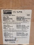 Dayton 1LPY6 Ac Gearmotor 1RPM 3000IN-LB Torque, Output Shaft 1", 115/230V.. Fixed Price $899.99.