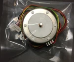 Nmb PM55L-048-HPA7 Step Motor, 7.5 Deg, Phase Bi/uni-polar 6 Lead, 24V/30OHM. Fixed Price $15.00.