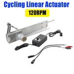 24V Cycling Electric Linear Motion Actuator Reciprocating Motor 6" Stroke 120RPM. Fixed Price $51.00.