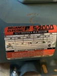 Reliance 1/2 Hp 1740 Rpm FC145TC Tefc P14H1430T Motor. Fixed Price $425.00.