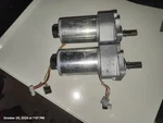 (lot Of 2) Dunker Motoren Typ. Gr 63X25, 24VDC 2.7A-26A 3300RPM Untested. Fixed Price $100.00.