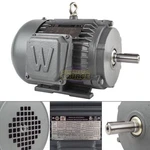 1.5 Hp Ph Electric Motor 1800 Rpm 145T Frame Tefc 230/460V Premium Efficiency. Fixed Price $369.95.