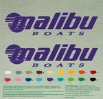 Malibu Compatible Boat Replacement Outboard Decal Vinyl Stickers Motor Set Of 2. Fixed Price $34.99.
