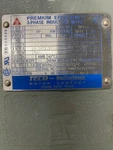 Teco-westinghouse Motor, 25HP, 230/460V, 1760 Rpm, 284T Frame. Fixed Price $750.00.