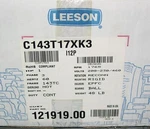 Leeson Motor, 121919.00, C143T17XK3, 1HP, 1765 Rpm, Epfc, New But Old. Fixed Price $510.00.