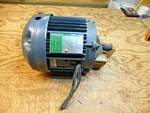 3-PHASE Lincoln Tefc Hp/ 3500 Rpm W/1" Shaft, 230/460 Volts, 8.3 Amps Tf 4187. Fixed Price $65.00.