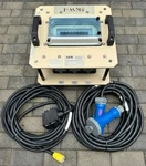 Lex DB-30NA-AQQ-S3 5KW 30AMP Power Distribution Box W/ Two 50 10 Awg Cables. Fixed Price $799.00.
