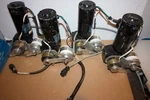 (4X) Hengstler Rotary Encorder AC-58 Series,connected Lesson Gear Motor. Fixed Price $1400.00.