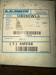 A.o. Smith Unit Bearing Fan Motor UB09CWLA 9W 115V 1550 Rpm 50/60 Hz 00086. Fixed Price $19.99.