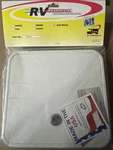 Rv Camper Polar White Hatch With Key Lock & Jr Products 22132-A. Fixed Price $19.99.