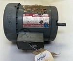 DAYTON,2N863M,MOTOR 1/4HP 1725RPM 208-22-440V 3PH D56 Frame. Fixed Price $165.00.