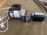 Dayton 1LPV2 Ac Gear Motor 1/30 Hp 115/230V 60HZ Single Phase Base-mounted. Fixed Price $175.00.