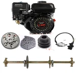 7HP 212CC Gas Recoil Air-cooled Engine Motor GX160 & 32" Gokart Rear Axle Kits. Fixed Price $483.82.