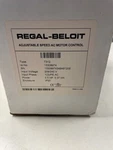 Regal-beloit Drive T312 Adjustable Speed Ac Motor Control. Fixed Price $50.00.