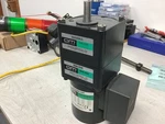 Oriental Motor Reversible 5RK40GN-CWT With 5GN50KA And 5GN10XK Gear Heads. Fixed Price $150.00.