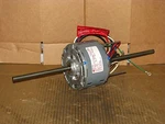 New Magnetek Speed 1/6 Hp Double Shaft Blower Motor Stock # 118 Model HE3E026N. Fixed Price $125.00.
