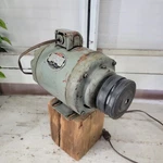 Vintage Delta Dyna 1/2 Hp Cast Iron Motor 1725 Rpm 104/208V W/ Pulley Tested. Fixed Price $124.99.