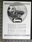 1920 Premier Motor Corporation Woman Driver Indianapolis Auto Car Ad FC5884. Fixed Price $21.95.
