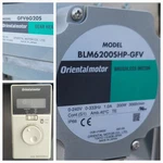 Oriental Motor BLM6200SHP-GFV Brushless W/GFV6G20S Gear Head BMUD200-A. Fixed Price $645.00.