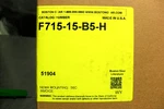 F715-15-B5-H -boston Gear 700 Series 15:1 Ratio 3/4" Shafts New. Fixed Price $350.00.