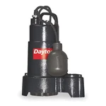 Dayton 3BB69 Hp 1-1/2" F Submersible Sump Pump 120V Ac Tether. Fixed Price $286.99.