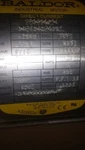 Baldor VP3416-14 Motor .25/.33HP Nsnp. Fixed Price $340.00.
