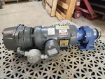 Baldor .75HP Explosion Proof Gear Motor 208/230V 1PH 56C 15:1 Ratio W/ Brake. Fixed Price $799.99.