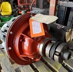 Demag Crane Motor 13 Hp OO1 Model 1953034 1710 Rpm 440 V Ph 60 Hz 24/14 Amps. Fixed Price $1699.32.