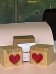 Two Lovebox Note Spinning Heart Messenger Fun Gift For Loved Ones. Fixed Price $100.00.