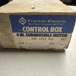 Franklin Electric Submersible Motor Control 2801054910. Fixed Price $150.00.