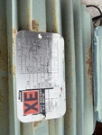 Xe Duty Master 25 Hp 460V 3 Phase Tefc 1460 Rpm Induction Motor. Fixed Price $695.00.