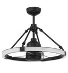 Craftmade 24" Levy Flat Black Dc Motor Wifi Led Remote Ceiling Fan. Fixed Price $778.00.