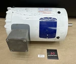 Baldor VEWDM3546 3-PH Supere Washdown Motor 1HP 208-230/460V 1745RPM Preowned. Fixed Price $250.00.