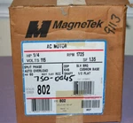 Magnetek Century Ac 802 (8-141609-02) Blower Motor 1/4 Hp 1075 Rpm 115V New. Fixed Price $159.99.