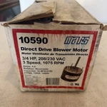 Mars 10590 Hp (3/4) V 208-230 Ph Electric Motor. Fixed Price $99.99.