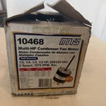 10468 Mars Universal Condenser Fan Motor 1/5-1/2HP 1075RPM. Fixed Price $89.99.