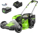80V 21" Self-propelled Cordless Lawn Mower Brushless Motor, Lights, 4.0AH. Fixed Price $1036.64.