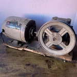 2 Vintage Motor Combo - Montgomery Ward Procraft 1/4 Hp + Janette Electric SL133. Fixed Price $349.99.