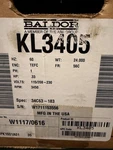 Baldor-reliance KL3405 .33HP, 3450RPM, 1PH, 60HZ, 56C, 3413L, Tefc, F1. Fixed Price $300.00.
