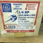 Vintage Permanent Split Capacitor, 1/4 Hp, Speed 1075 Rpm, #3028. Fixed Price $129.99.