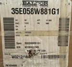 New-open Box: Baldor Motor 35E058W881G1-2HP-3PHASE-190/380VOLTS-50HZ-2850RPM. Fixed Price $499.00.