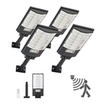 Vevor 500W Solar Street Lights Outdoor 50000LM Led Dusk To Dawn 4 Pack. Fixed Price $86.29.