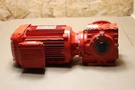 Sew Eurodrive SAF47DRN90L4 2HP 1767RPM 230/460V 6.40:1 Ratio Gear Motor Reducer. Fixed Price $1399.99.