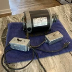 A.o. Smith 1/3 Hp Split-phase Reversible Electric Motor, GF2034 With Switches. Fixed Price $78.20.