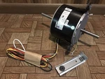 Zhongshan Broad-ocean Ac Blower Motor Y7L423B25 New 1460RPM 3SPD 115V 210W. Fixed Price $54.99.