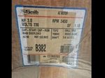 Ao Smith Motor B3823 Hp 3450 Rpm 230 Volt 56HC Frame Tefc Manual Overload. Fixed Price $329.00.