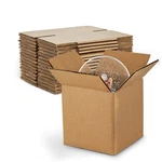 Mt Products Brown Corrugated Cardboard Shipping Boxes 7" - Pack Of 10. Fixed Price $26.99.