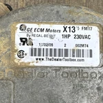 Ge X13 FM17 Motor Drive 1HP 230V Corded Electric 002M74 2008. Fixed Price $50.00.